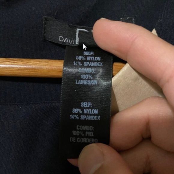 David Lerner | Genuine Lambskin Dress | S - Picture 7 of 7